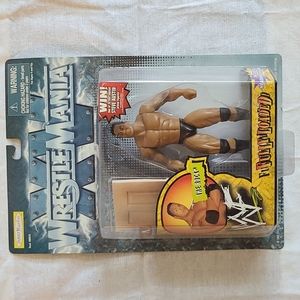WWF JAKKS PACIFIC WRESTLEMANIA XV FULLYLOADED THE ROCK ACTION FIGURE.